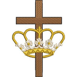 CROSS WITH CROWN 2