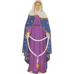 Embroidery Design Our Lady Of Tears