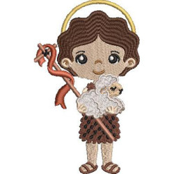 Embroidery Design Saint John Cute