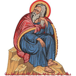 Embroidery Design Saint Elliah 14 Cm