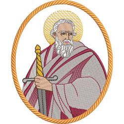 Embroidery Design Saint Paul Medal