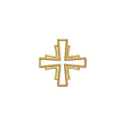 Embroidery Design Small Leak Cross