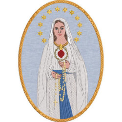 MEDALLA NUESTRA SEÑORA DEL CORAZÓN QUEBRANTADO 2 