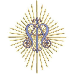 Embroidery Design Mariano Decorated 20 Cm