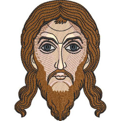 Embroidery Design Jesus Veronicas Veil 13 Cm