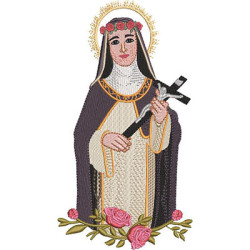 Embroidery Design Santa Rosa De Lima