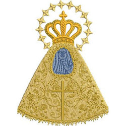Embroidery Design Virgen De Los Angeles 2