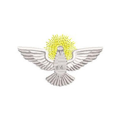 Embroidery Design Divine Holy Spirit 7.5 Cm