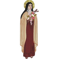Embroidery Design Saint Therese Of The Boy Jesus 5