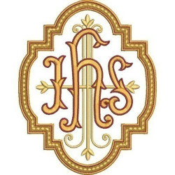 Embroidery Design Decorated Jhs Medal 19 Cm