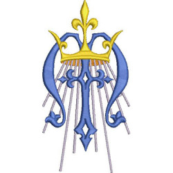 Embroidery Design Marian 14 Cm