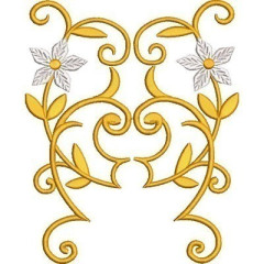 GOLDEN ARABESQUES FOR GALLON 20 CM