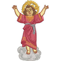 Embroidery Design Boy Jesus 10 Cm