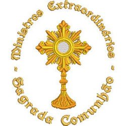 Diseño Para Bordado Ministros Extraordinarios De La Sagrada Comunión 3