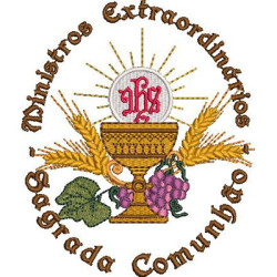 Diseño Para Bordado Ministros Extraordinarios De La Sagrada Comunión 5