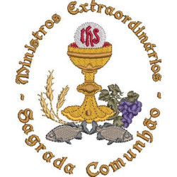 Diseño Para Bordado Ministros Extraordinarios De La Sagrada Comunión 8