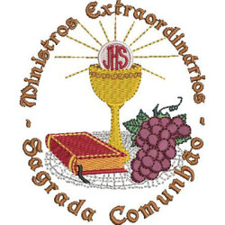 Diseño Para Bordado Ministros Extraordinarios De La Sagrada Comunión 16