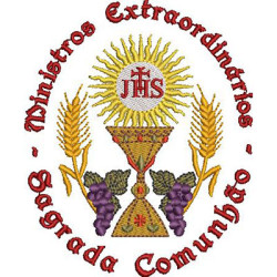 Diseño Para Bordado Ministros Extraordinarios De La Sagrada Comunión 18