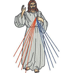 Embroidery Design Merciful Jesus 12 Cm