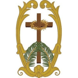 Embroidery Design Palm Sunday 28 Cm