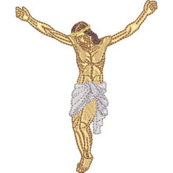 JESUS CRUCIFIED 12 CM