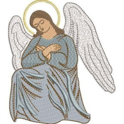 Embroidery Design Resurrection Angel 13 Cm