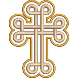 Embroidery Design Decorated Cross 271
