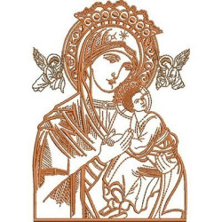 OUR LADY OF PERPETUAL HELP 17 CM