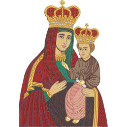 Embroidery Design Our Lady Of Klokocov Slovakia