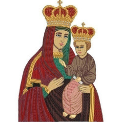 Embroidery Design Our Lady Of Klokocov Slovakia 2