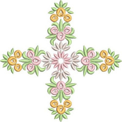 FLORAL CROSS