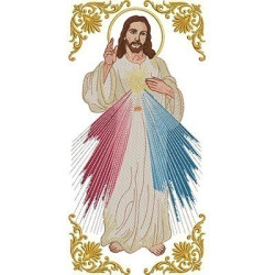 Embroidery Design Jesus Of Divine Mercy