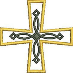 DECORATED CROSS 281