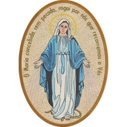 OUR LADY OF GRACES MEDAL 28 CM