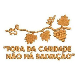 Matriz De Bordado Trigo E Uvas Fora Da Caridade