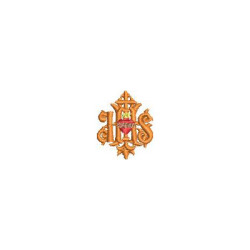 Embroidery Design Jhs Sacred Heart Of Jesus 3 Cm