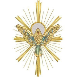 Embroidery Design Divine Holy Spirit 30 Cm