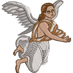 Embroidery Design Angel 9 Cm..
