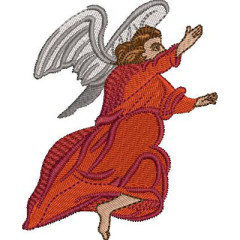 Embroidery Design Angel 11 Cm 2..