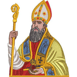 Embroidery Design Saint Augustine 2