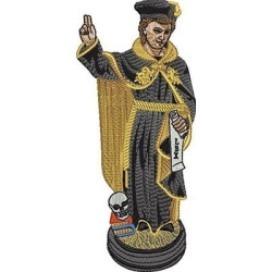 Diseño Para Bordado Santo Ivo
