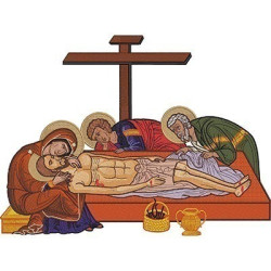 Matriz De Bordado Santo Sepulcro 51 Cm