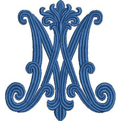 Matriz De Bordado Ave Maria 8 Cm..