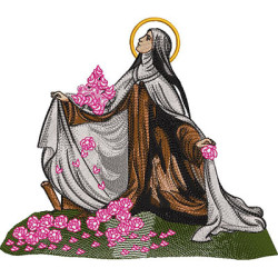 Matriz De Bordado Santa Teresinha Do Menino Jesus