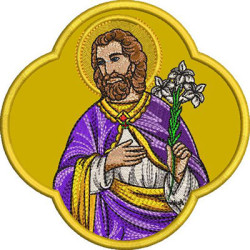 Embroidery Design Applique Saint Joseph