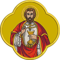 Embroidery Design Applique St. Stephen