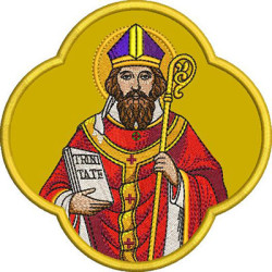 Embroidery Design Applique Saint Augustine
