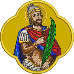 Embroidery Design Applique Saint Expedito