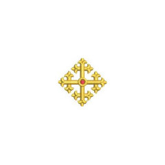 Embroidery Design Decorated Cross 330..