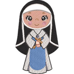 Matriz De Bordado Santa Irmã Dulce Cute